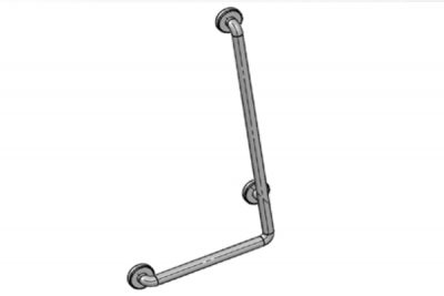 C12 90 Degree “L” Shape Grab Bar 20” X 40”