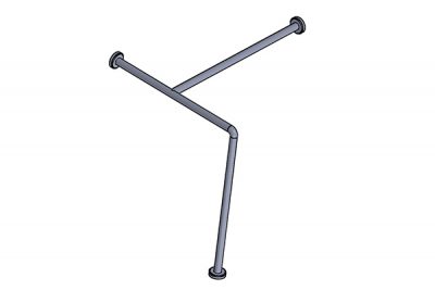 C25 Standing Tub Rail 32” x 28” x 30”