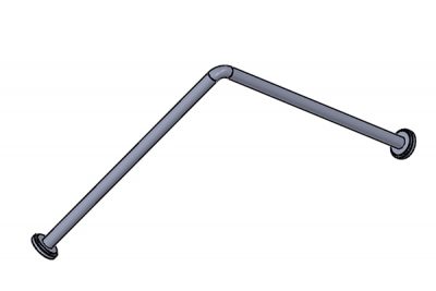 C27 Wall to Floor Rail 30” X 30”