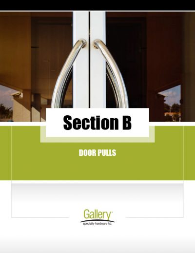B - Door Pulls