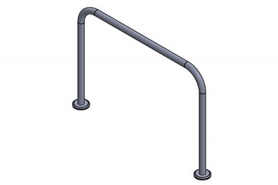 GSH GR#3F Guide Rail 42” X 30” O-A