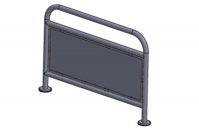 GSH GR#5F Guide Rail Plate 42” X 30” O-A